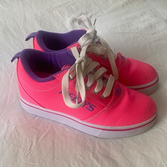 HEELYS Kids Pink and Purple Sneakers / Youth Size 1 - Picture 1 of 4